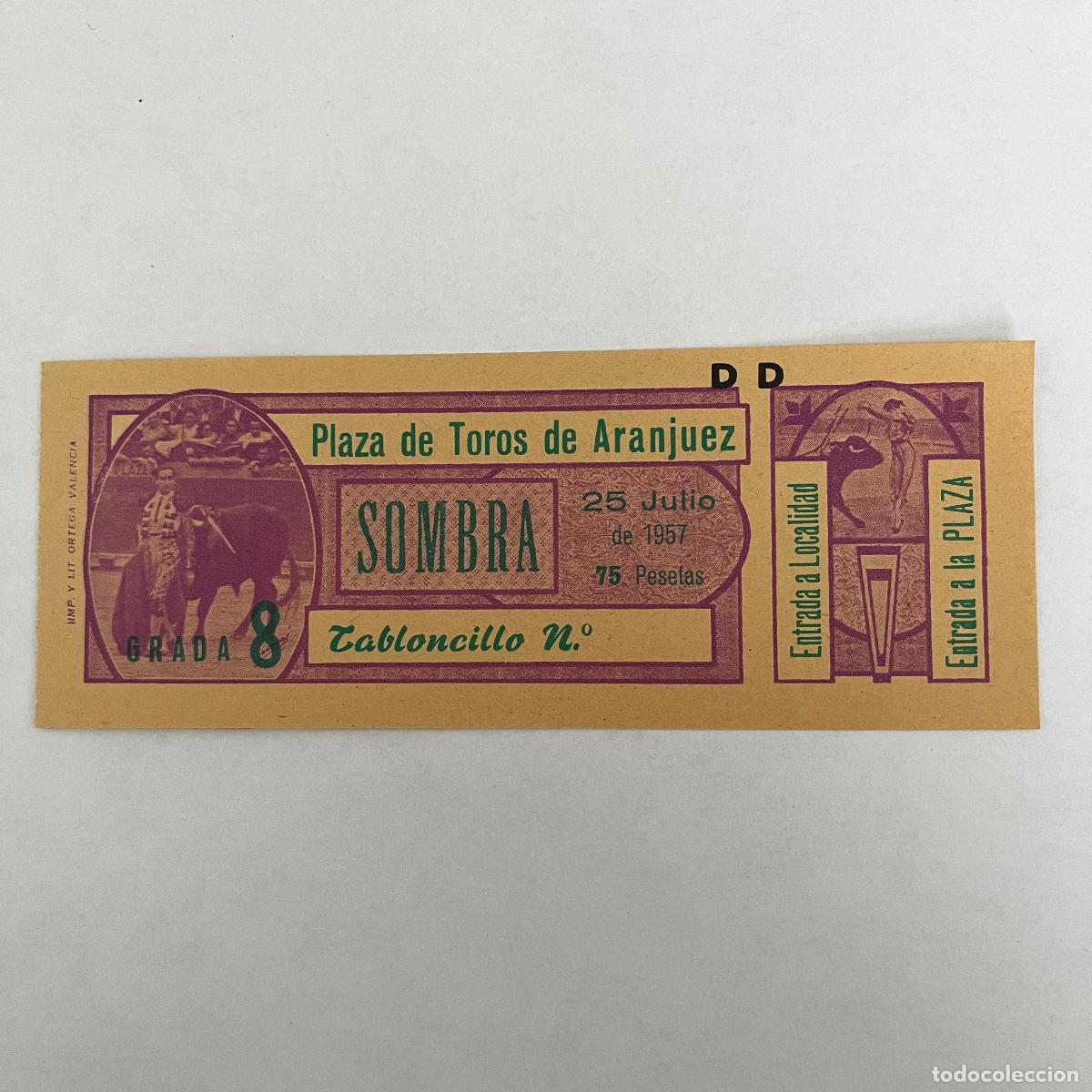 Tauromaquia: ENTRADA DE TOROS. ARANJUEZ. 1957. - Foto 1