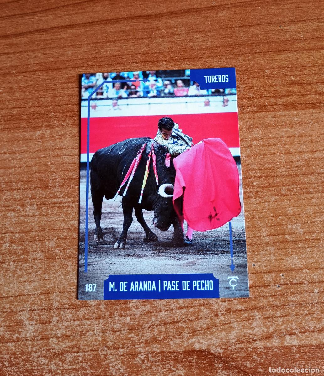 Tauromaquia: Cromo Taurocromos 2026 - N&ordm; 187 - Toreros - Morenito de Aranda - Pase de pecho
