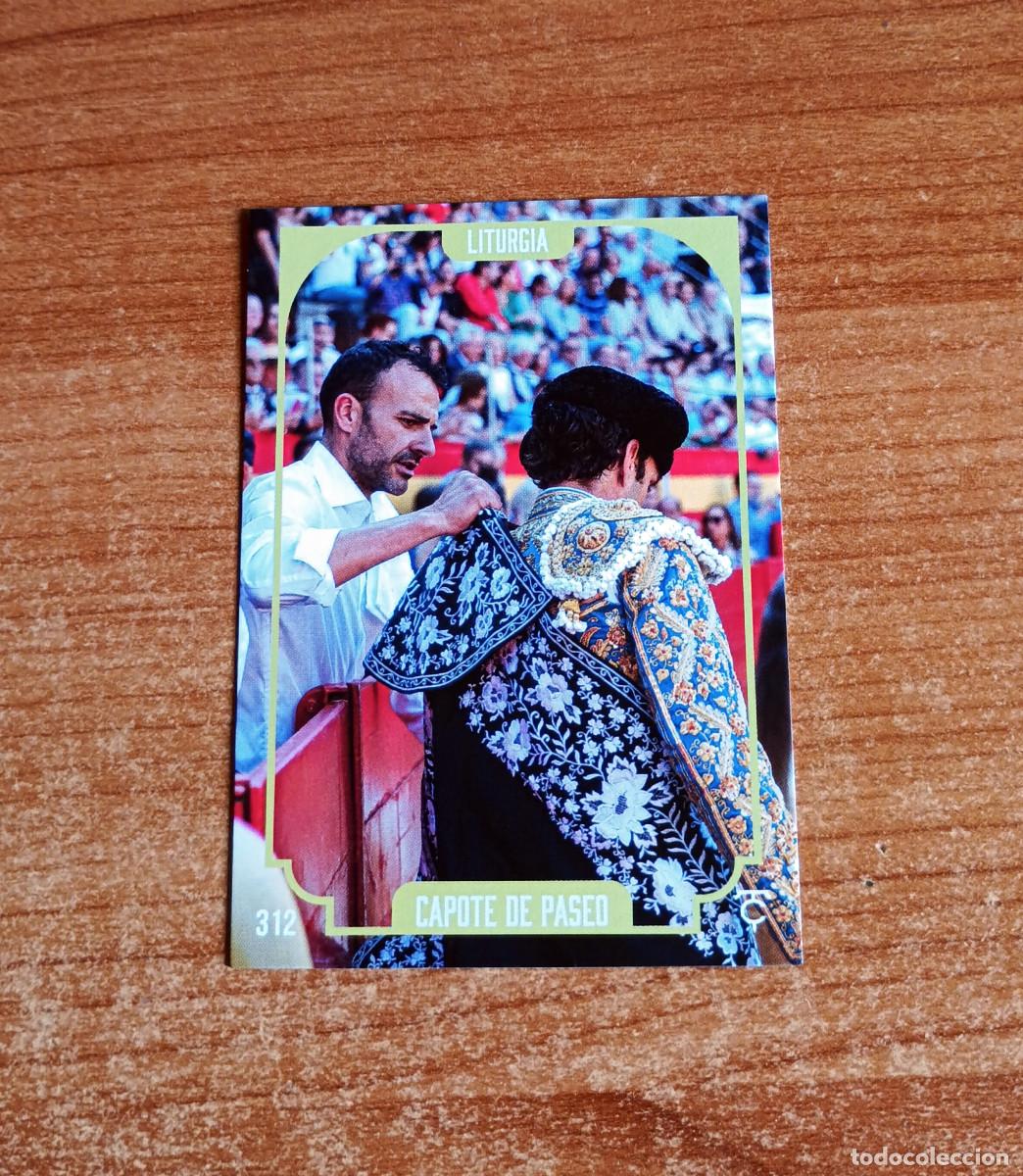 Tauromaquia: Cromo Taurocromos 2026 - N&ordm; 312 - Liturgia - Capote de paseo