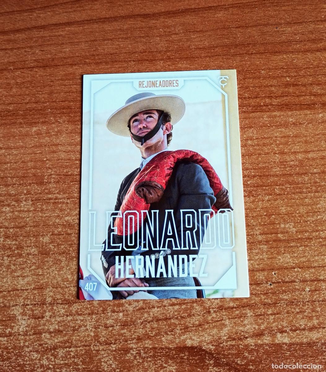 Tauromaquia: Cromo Taurocromos 2026 - N&ordm; 407 - Rejoneadores - Leonardo Hern&aacute;ndez