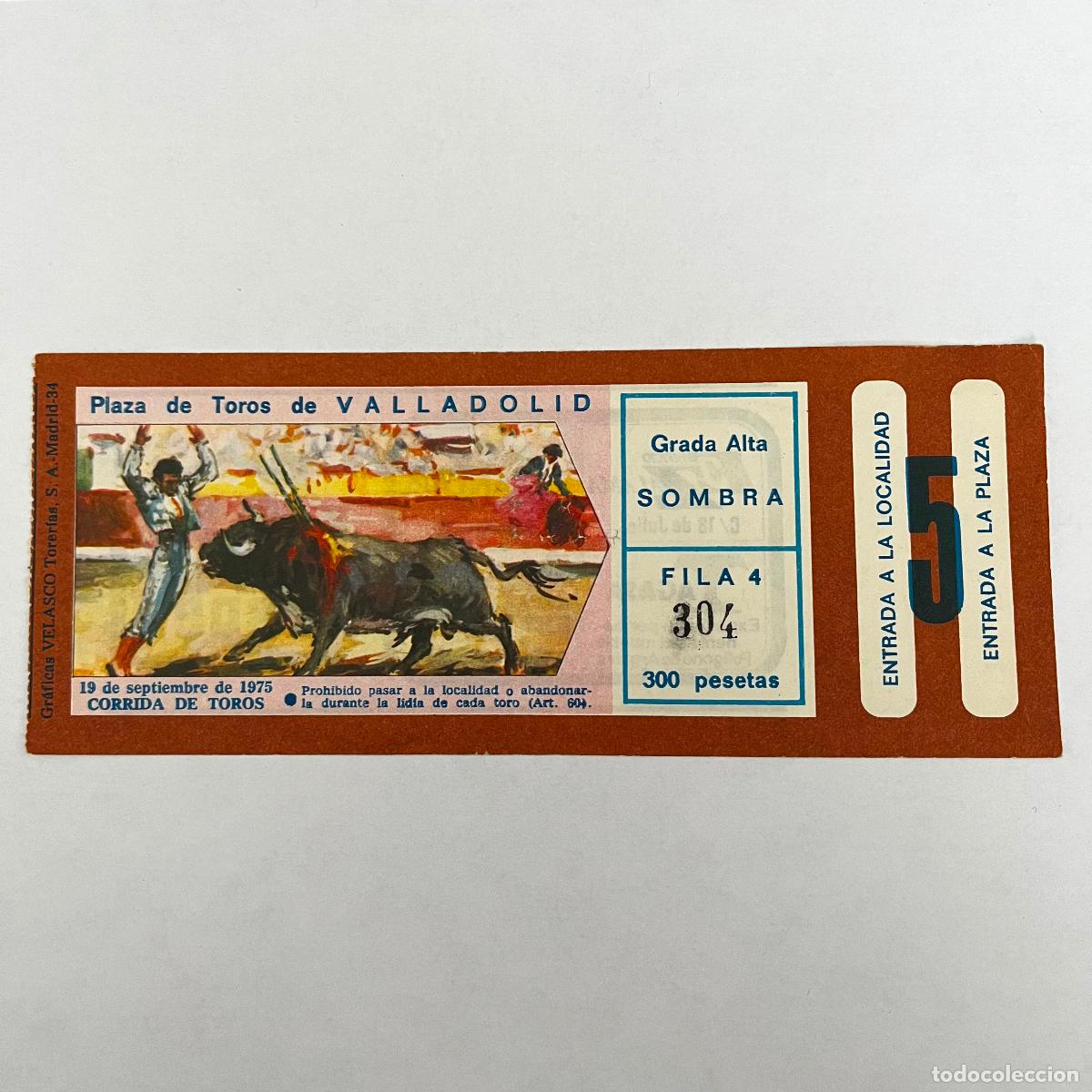 Tauromaquia: ENTRADA DE TOROS. VALLADOLID. 1975. - Foto 1