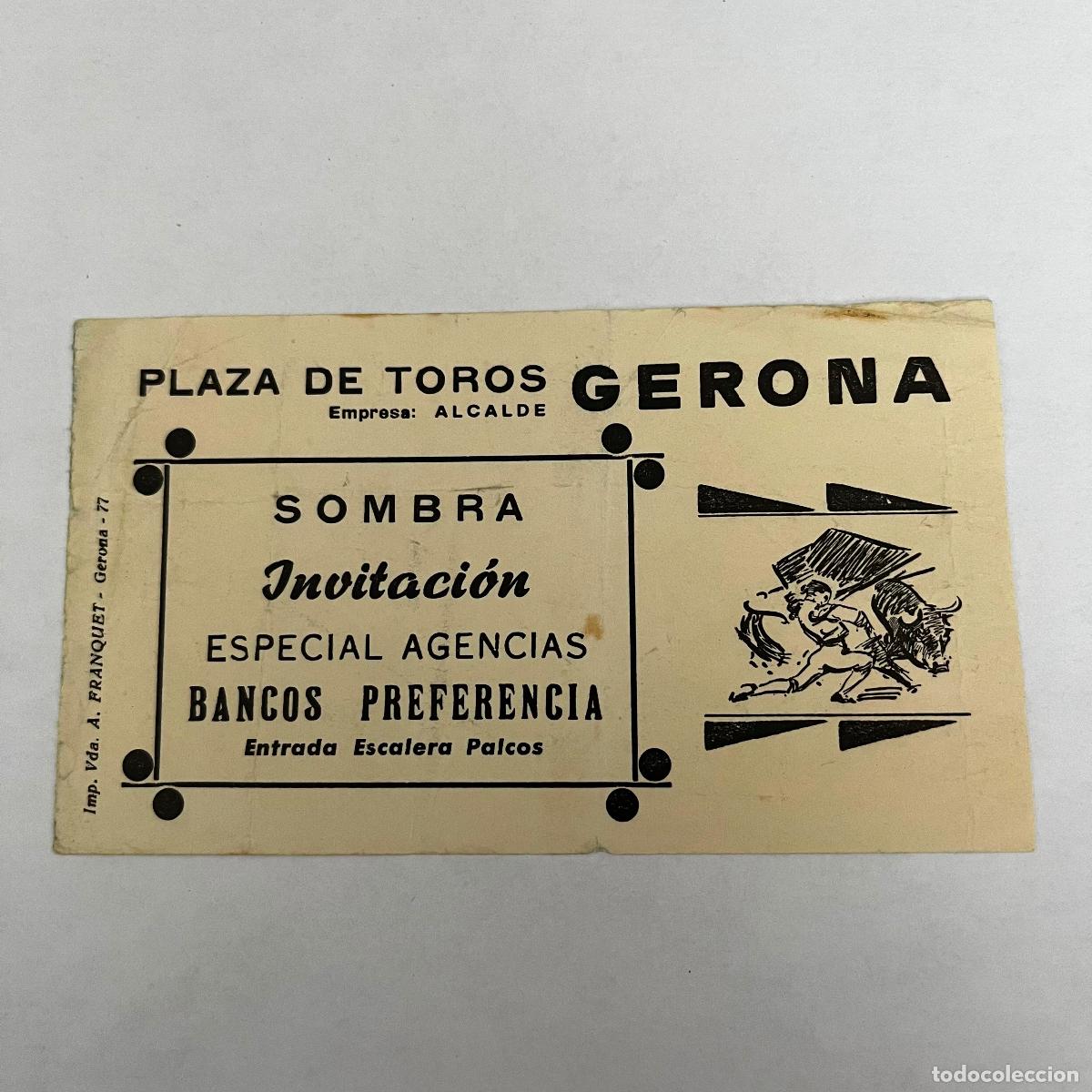Tauromaquia: ENTRADA DE TOROS. GERONA. - Foto 1