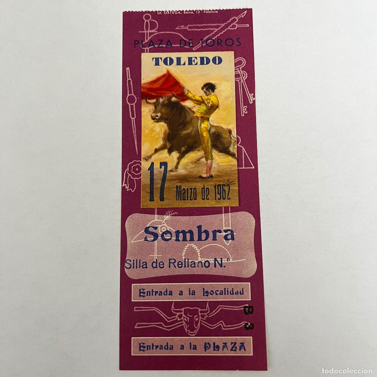 Stierkampf: ENTRADA DE TOROS. TOLEDO. 1962.