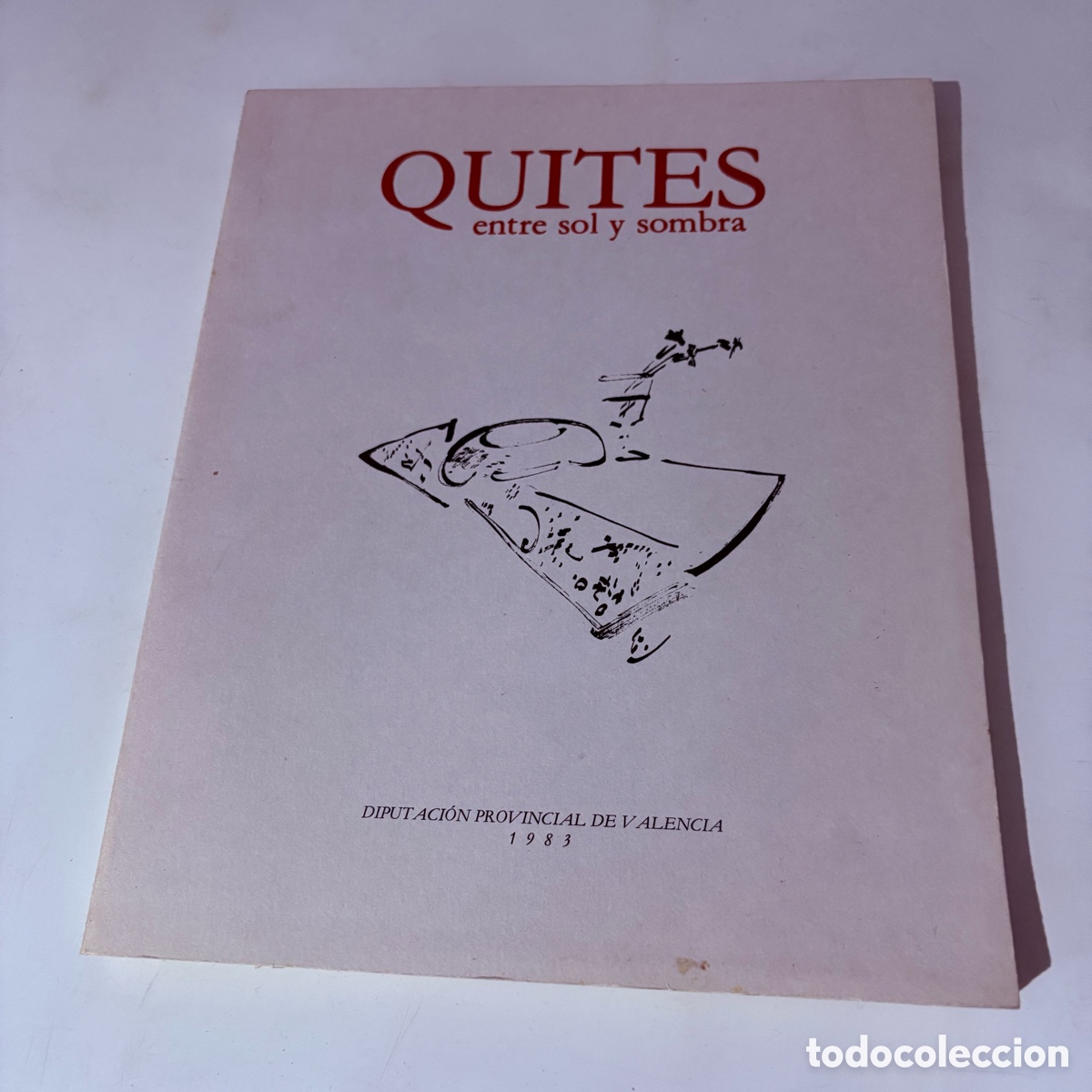 Tauromaquia: LIBRO DE 1983 QUITES ENTRE SOL Y SOMBRA DIPUTACION PROVINCIAL DE VALENCIA