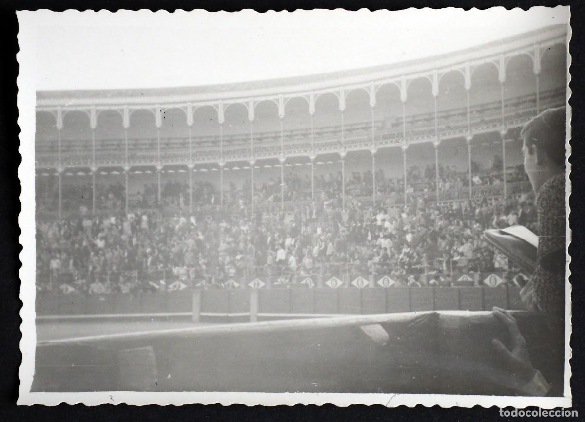 Tauromaquia: FOTOGRAF&Iacute;A DE PLAZA DE TOROS. FOTO EMILIO ZAMORA. A&Ntilde;O 1962