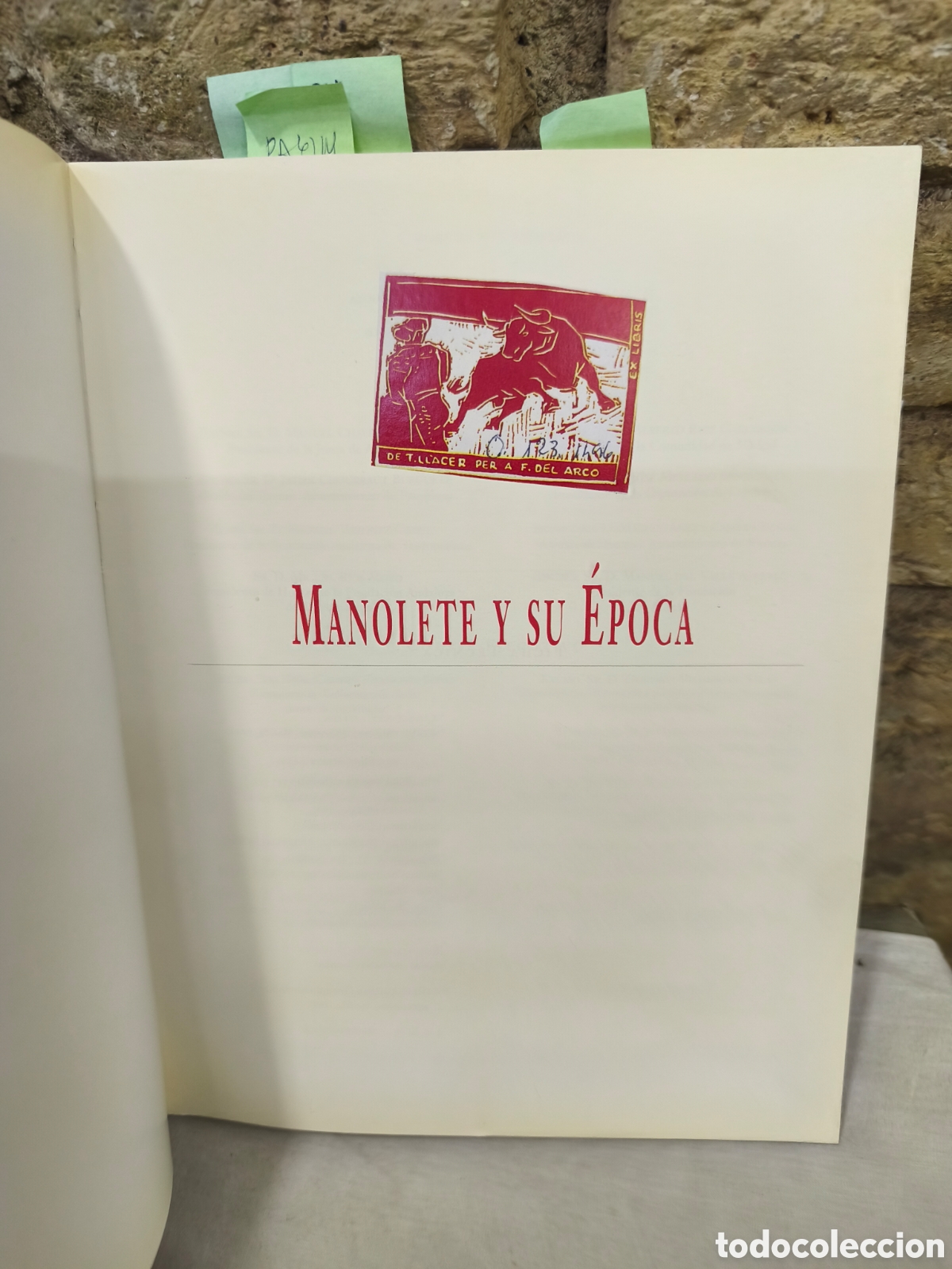 Tauromaquia: MANOLETE E SU EPOCA. - Foto 2