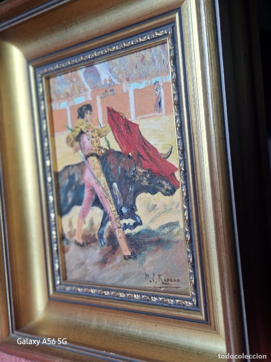 Tauromaquia: CUADRO TORERO FIRMADO. - Foto 1