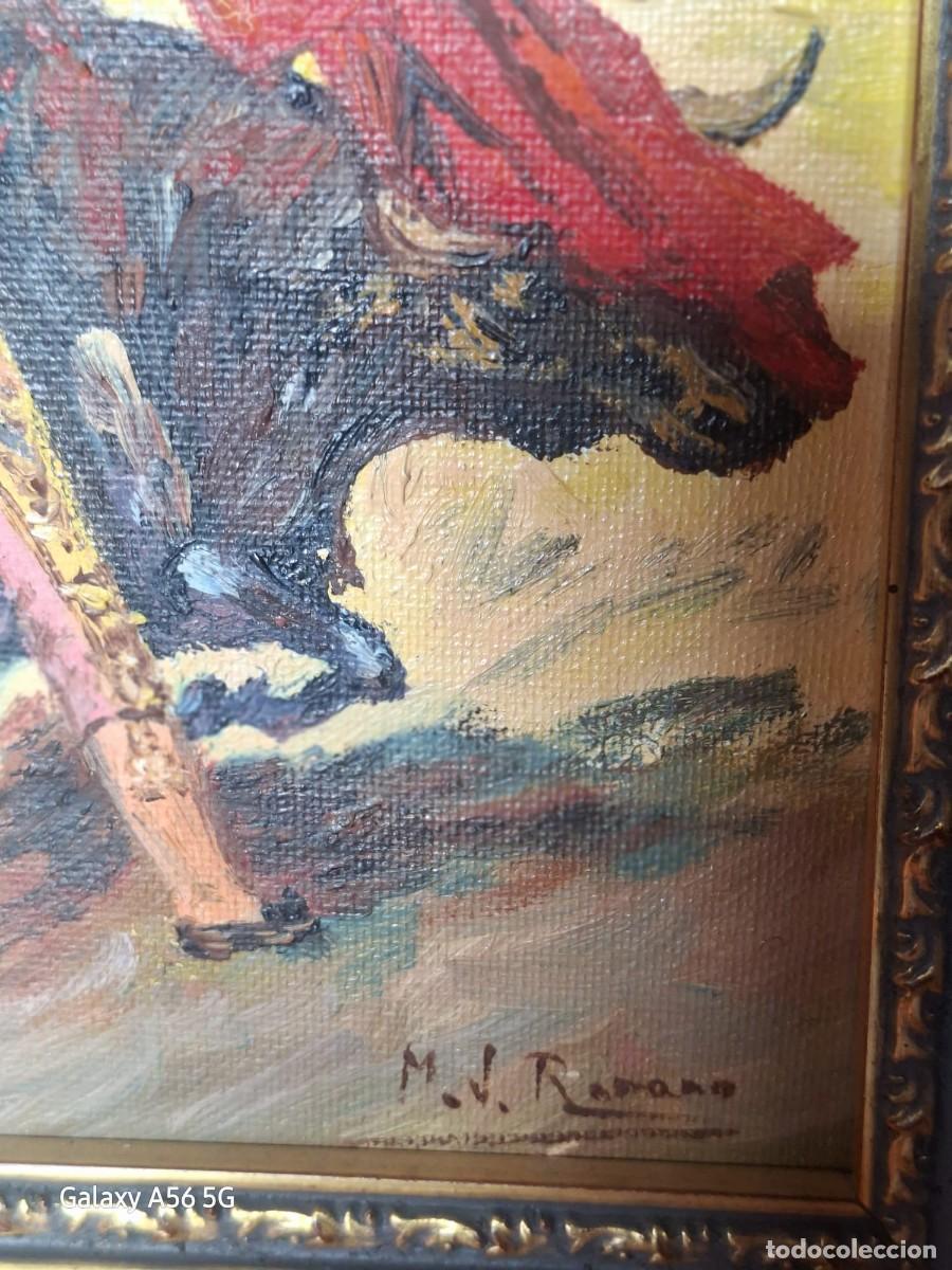 Tauromaquia: CUADRO TORERO FIRMADO. - Foto 2