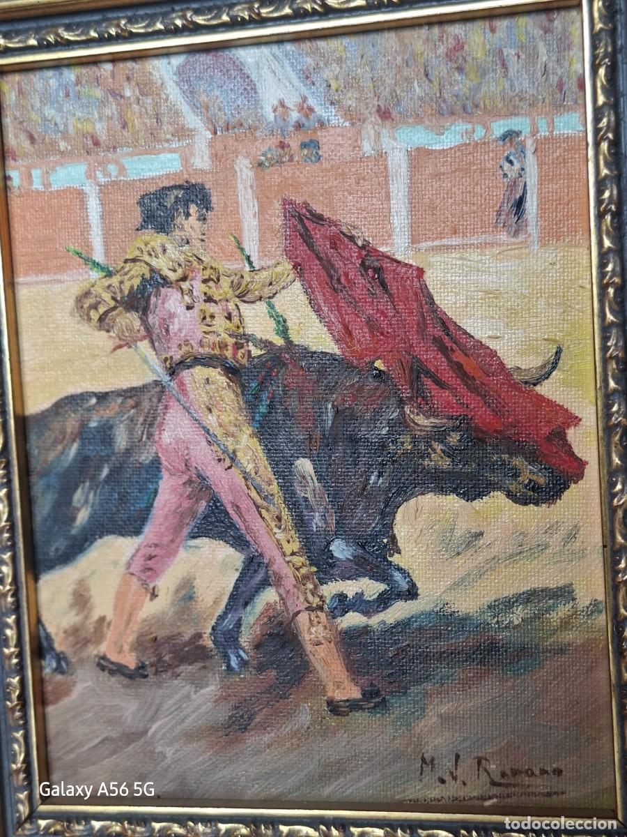 Tauromaquia: CUADRO TORERO FIRMADO. - Foto 3
