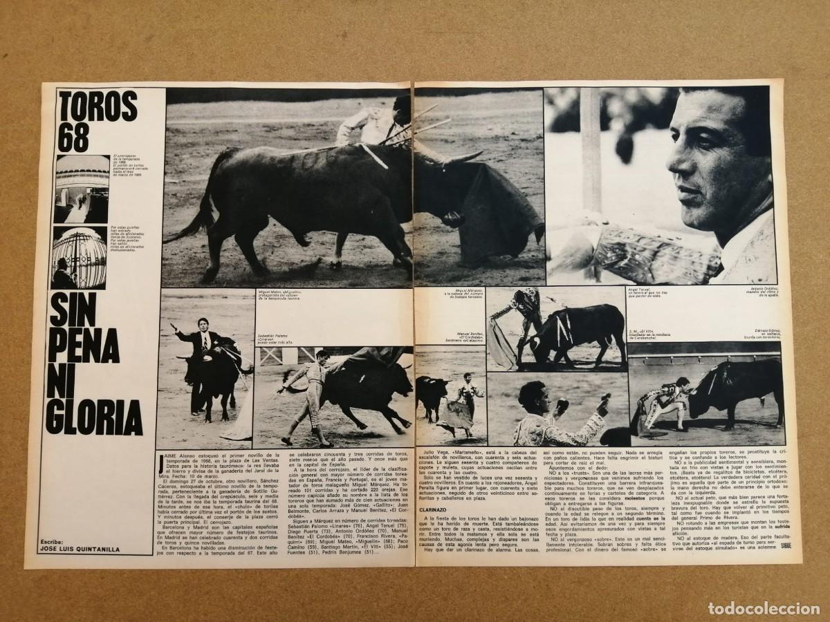 Tauromaquia: REPORTAJE. TOROS 68, SIN PENA NI GLORIA