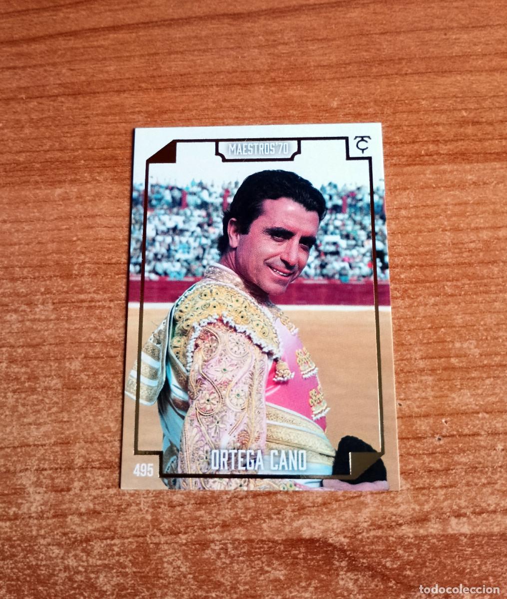Tauromaquia: Cromo Taurocromos 2026 - N&ordm; 495 - Maestros'70 - Ortega Cano
