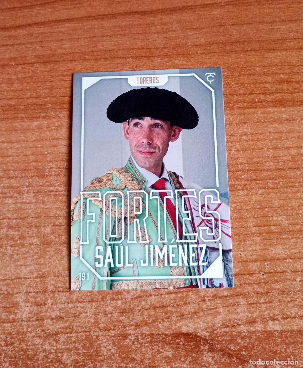 Tauromaquia: Cromo Taurocromos 2026 - N&ordm; 191 - Toreros - Sa&uacute;l Jim&eacute;nez Fortes