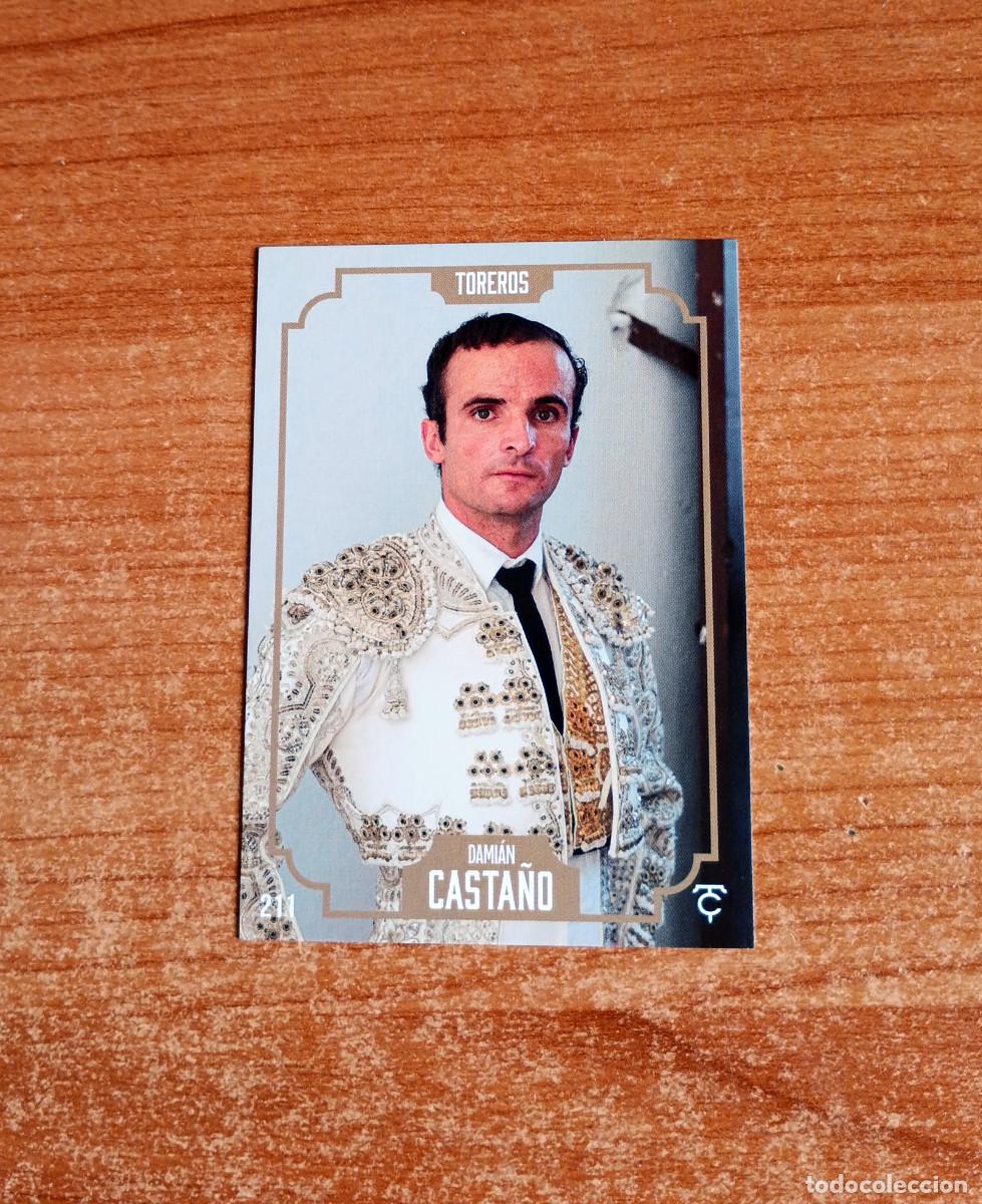 Tauromaquia: Cromo Taurocromos 2026 - N&ordm; 211 - Toreros - Dami&aacute;n Casta&ntilde;o