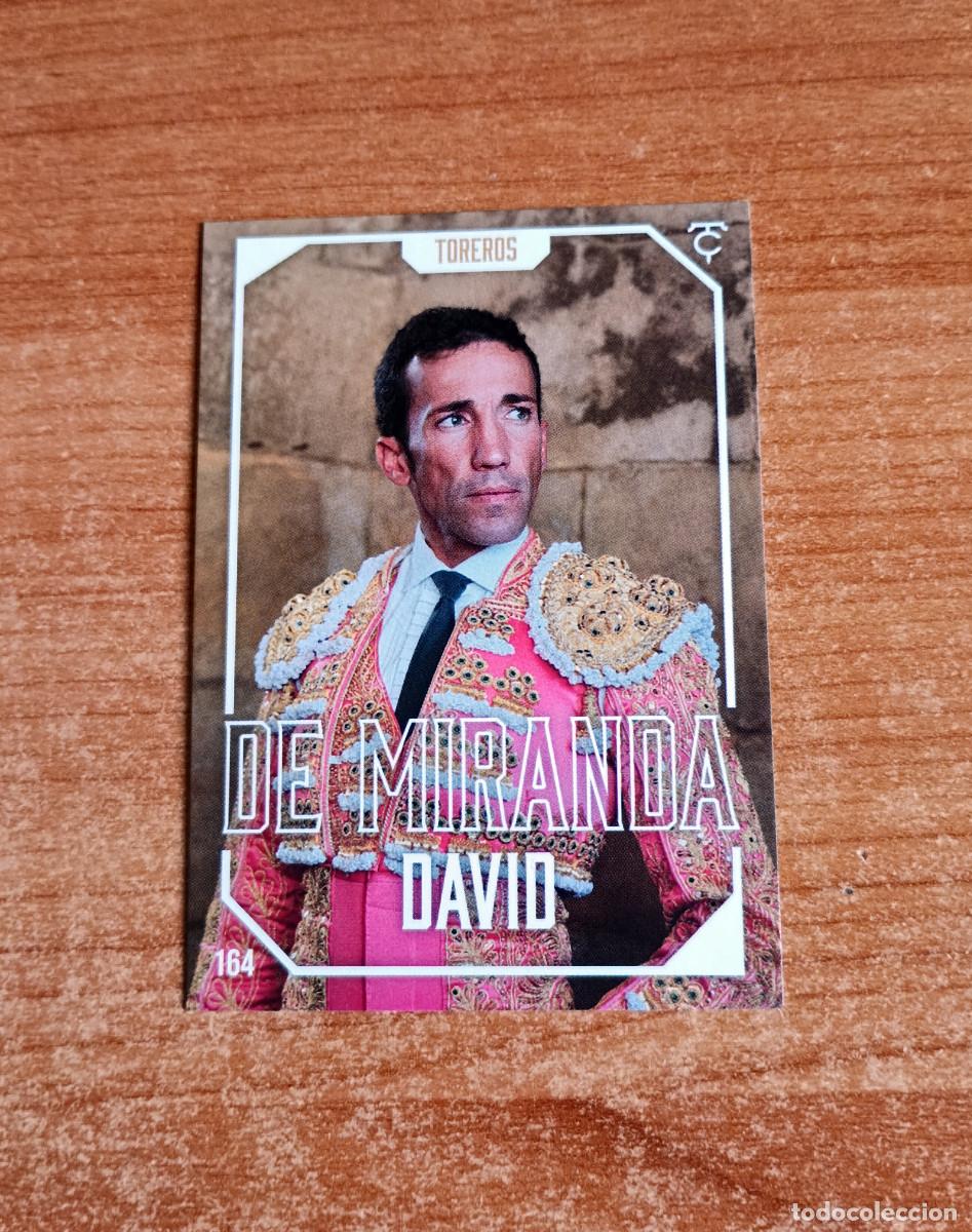 Tauromaquia: Cromo Taurocromos 2026 - N&ordm; 164 - Toreros - David de Miranda