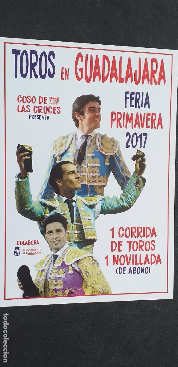 Tauromaquia: TAUROMAQUIA-V55-II-PROGRAMA TAURINO-GUADALAJARA-2017-PAQUIRRI-PERERA-FANDI&Ntilde;O