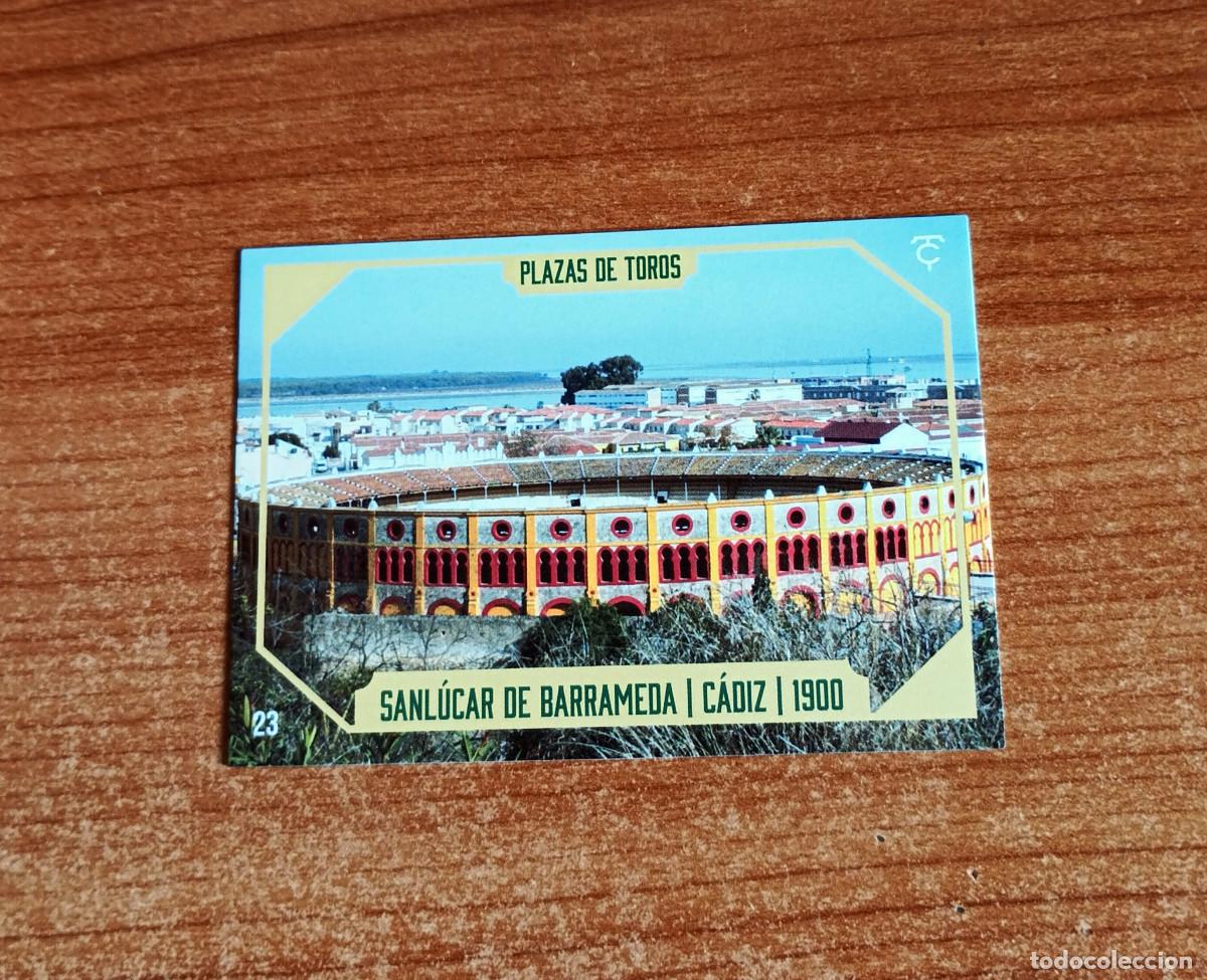 Tauromaquia: Cromo Taurocromos 2026 - N&ordm; 23 - Plazas de toros - Sanl&uacute;car de Barrameda (C&aacute;diz) 1900