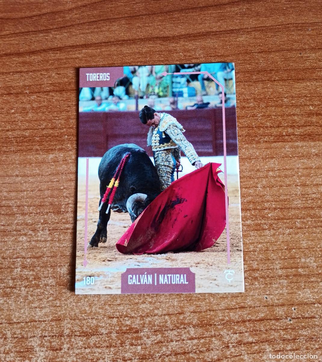 Tauromaquia: Cromo Taurocromos 2026 - N&ordm; 180 - Toreros - David Galv&aacute;n - Natural