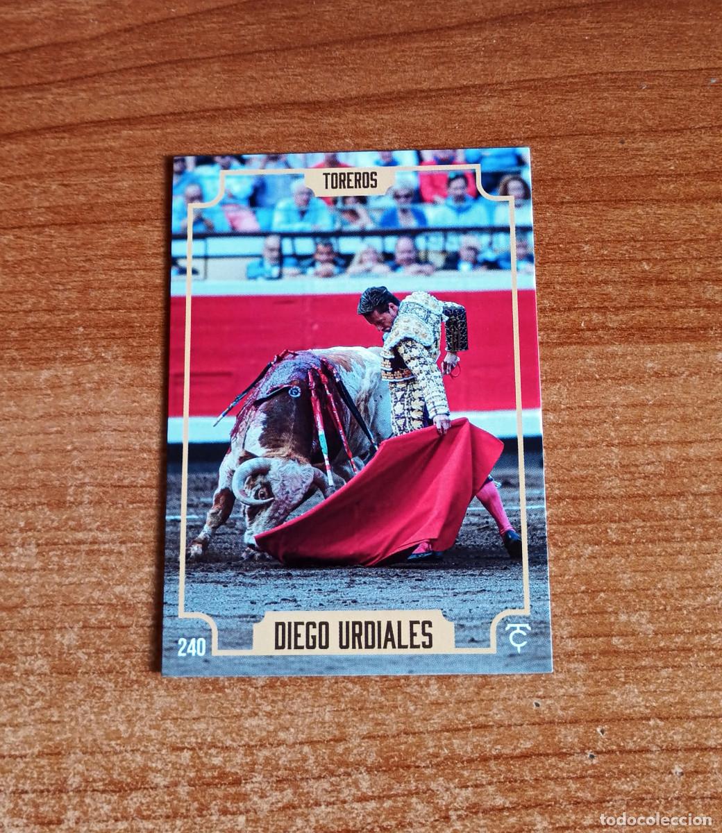 Tauromaquia: Cromo Taurocromos 2026 - N&ordm; 240 - Toreros - Diego Urdiales