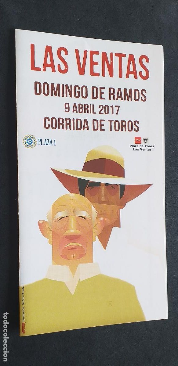 Tauromaquia: TAUROMAQUIA-V55-II-PROGRAMA TAURINO-MADRID-LAS VENTAS-IVAN FANDI&Ntilde;O-ALBERTO AGUILAR-GOMEZ DEL PILAR