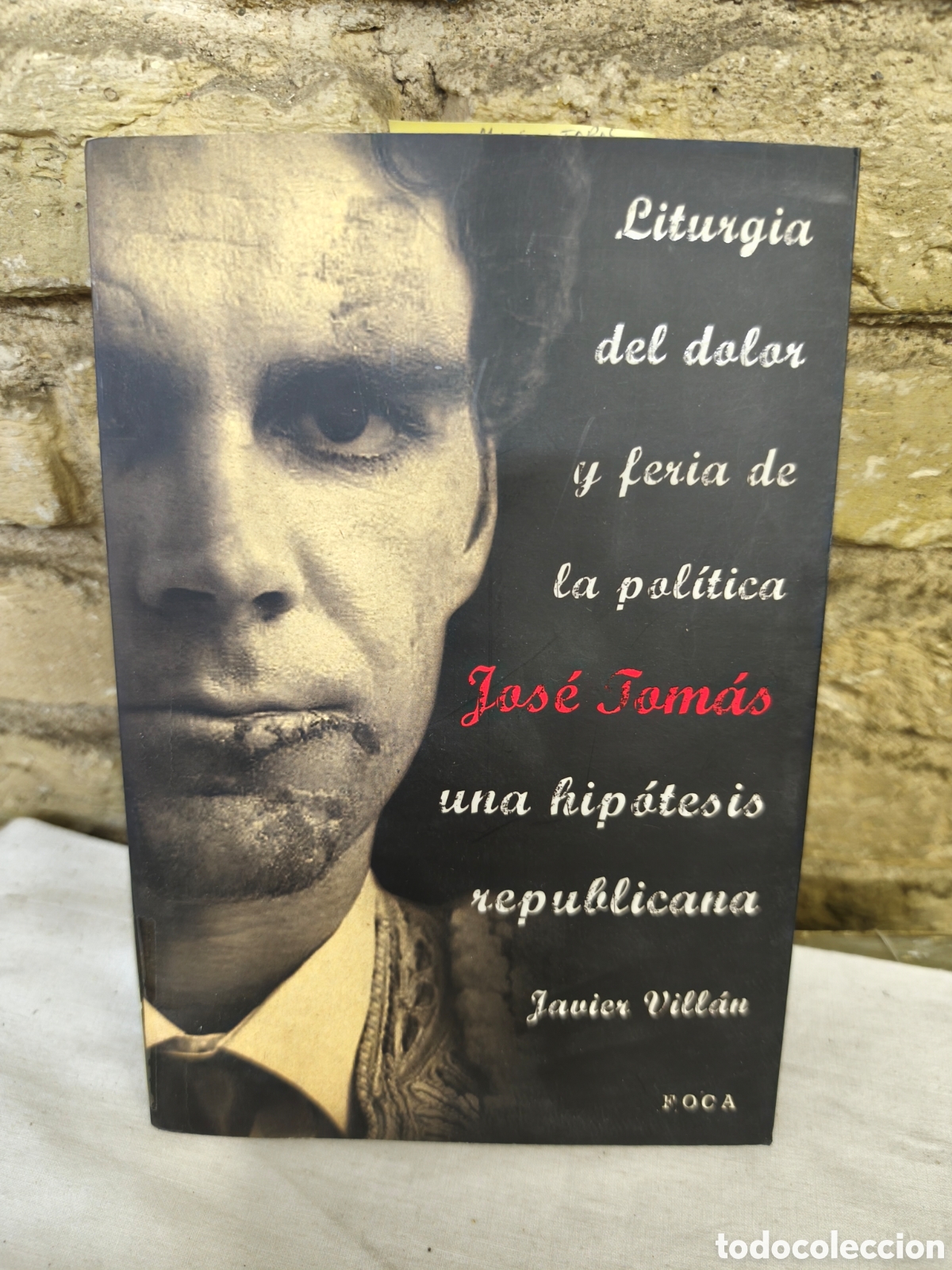 Tauromaquia: Jos&eacute; Tom&aacute;s Liturgia del dolor y feria de la pol&iacute;tica