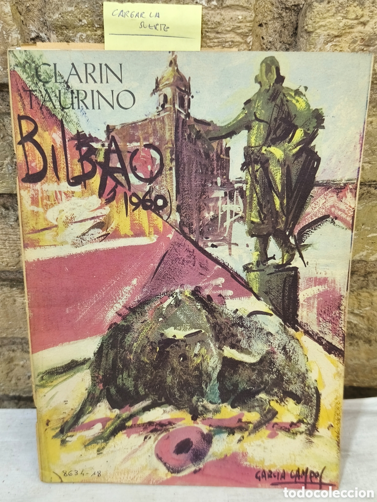 Tauromaquia: Clar&iacute;n taurino Bilbao 1960