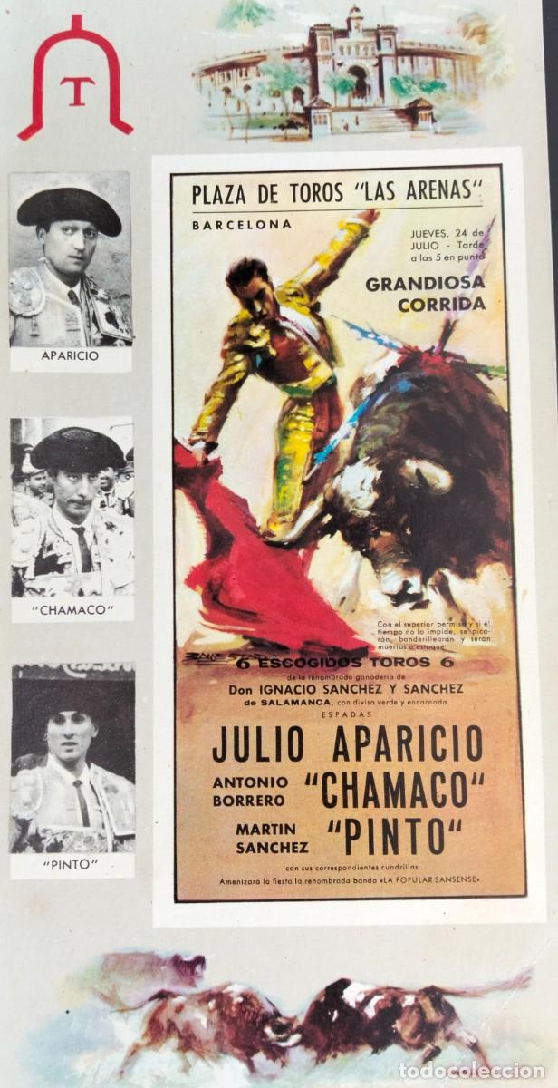 Tauromaquia: POES5 60001 ( TAUROMAQUIA ) CARTEL DE TOROS A&Ntilde;O 1962