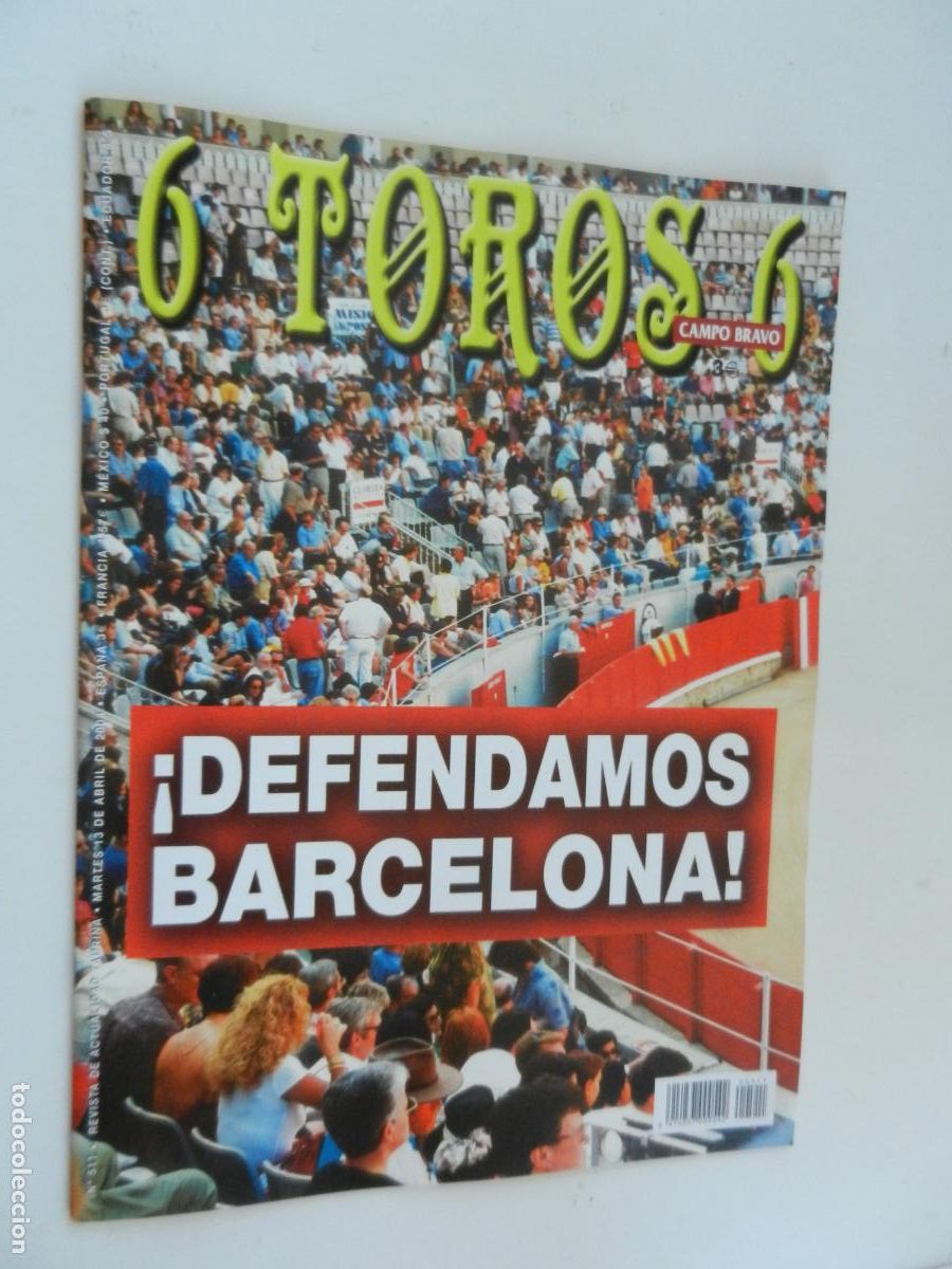 Tauromaquia: 6 TOROS 6 - CAMPO BRAVO - REVISTA N&ordm; 511 - 04-2004-&iexcl;DEFENDAMOS BARCELONA ! - VER INDICE