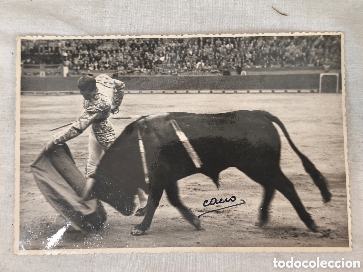 Tauromaquia: Fotograf&iacute;a Manolete, foto Cano