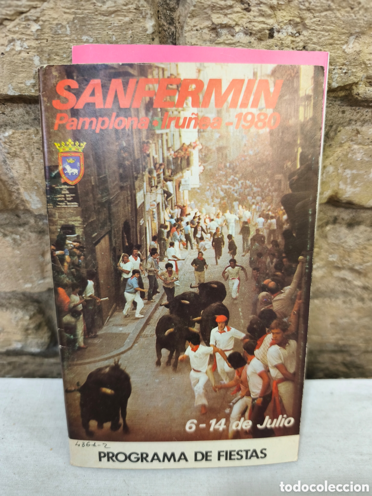 Tauromaquia: SANFERMIN Pamplona-1980, programa - Foto 1