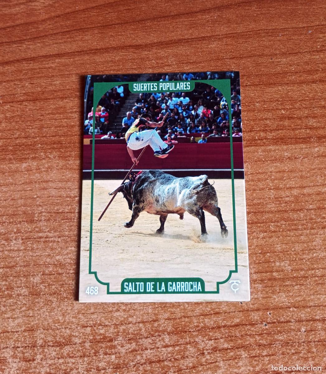 Tauromaquia: Cromo Taurocromos 2026 - N&ordm; 468 - Suertes populares - Salto a la garrocha
