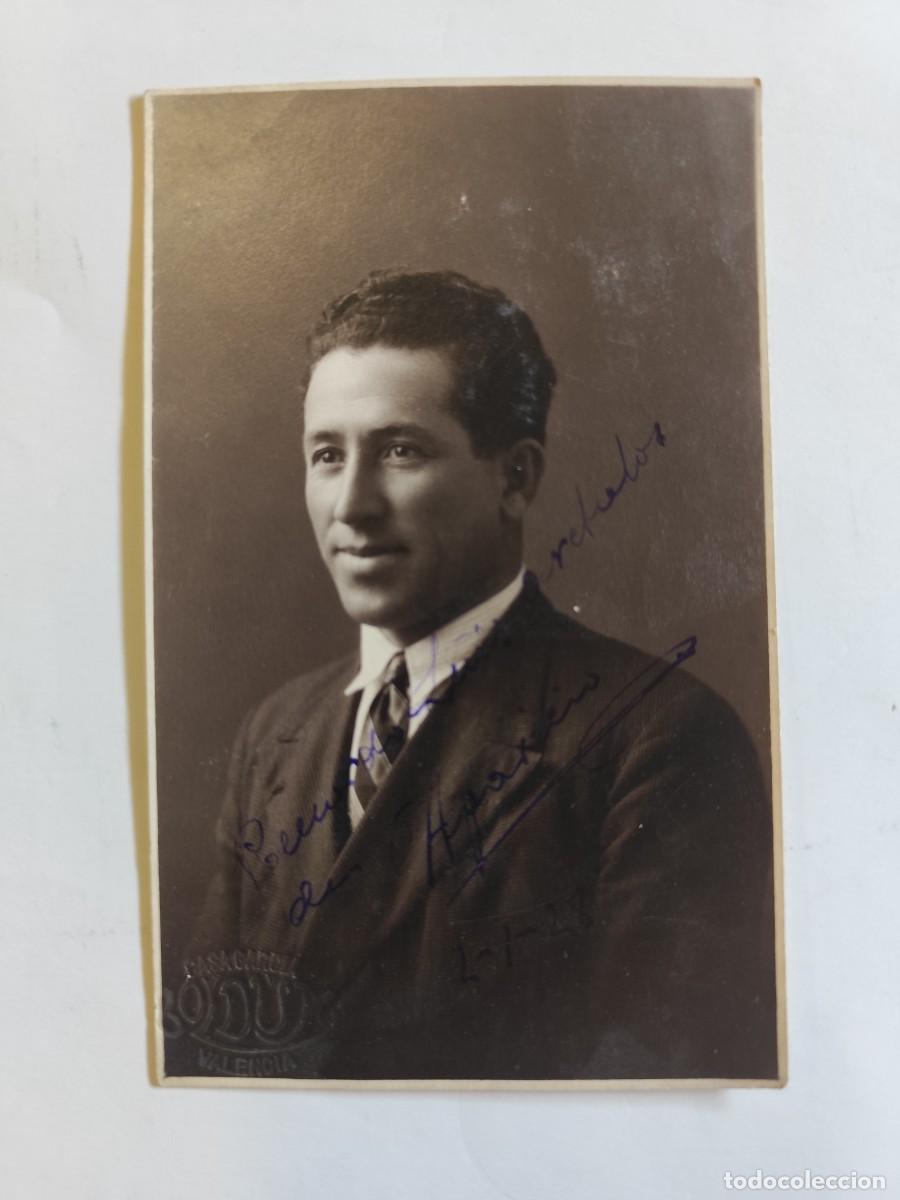 Tauromaquia: ANTIGUA POSTAL DE ALGUN TORERO, APARICIO? ESO INDICA AL DORSO. A&Ntilde;O 1928