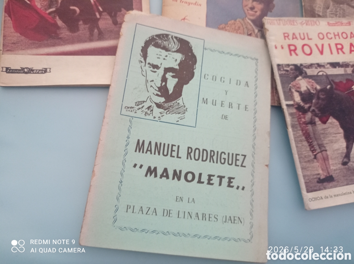 Tauromaquia: Cinco libretos de toreros - Foto 2