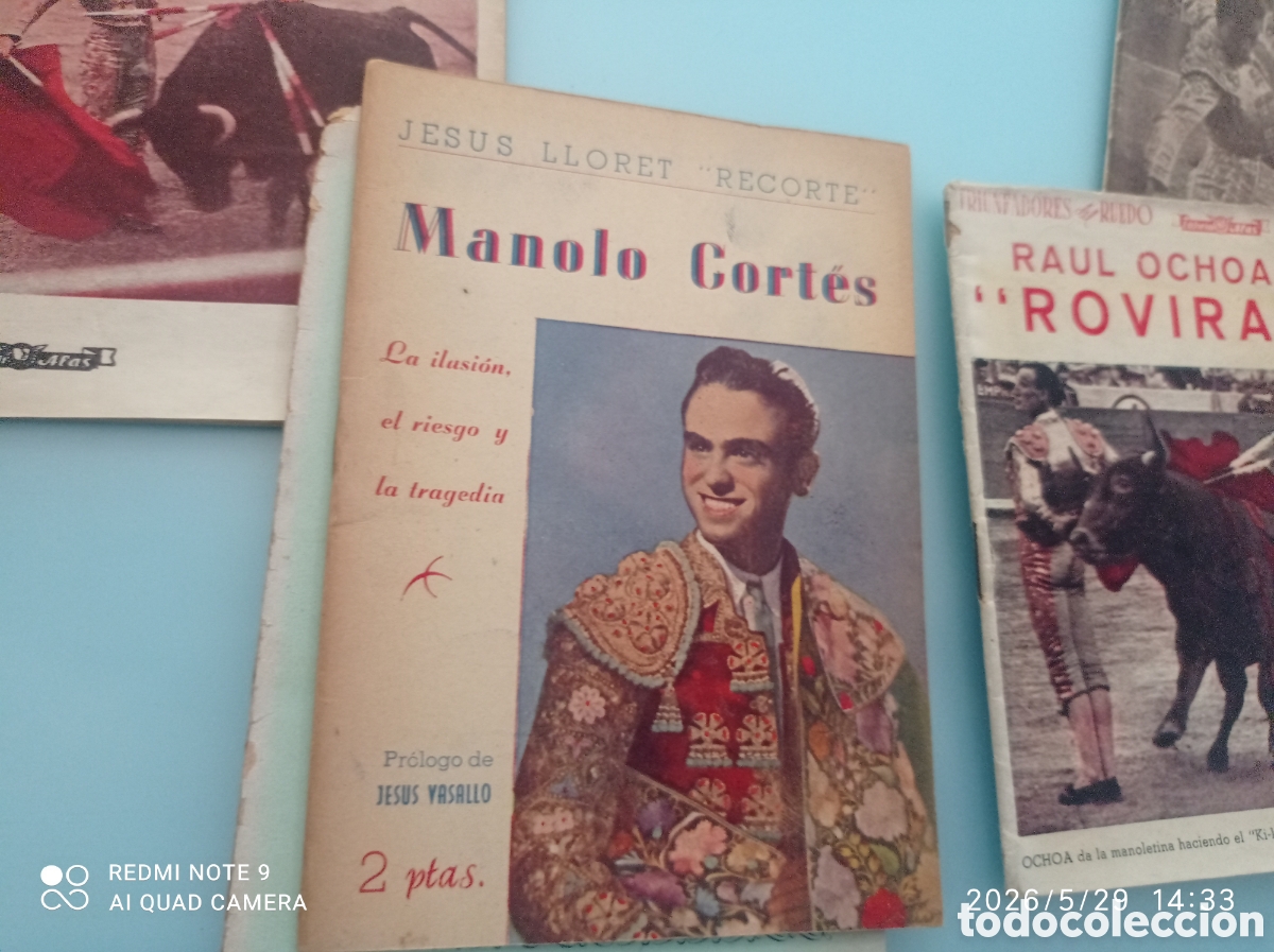 Tauromaquia: Cinco libretos de toreros - Foto 3