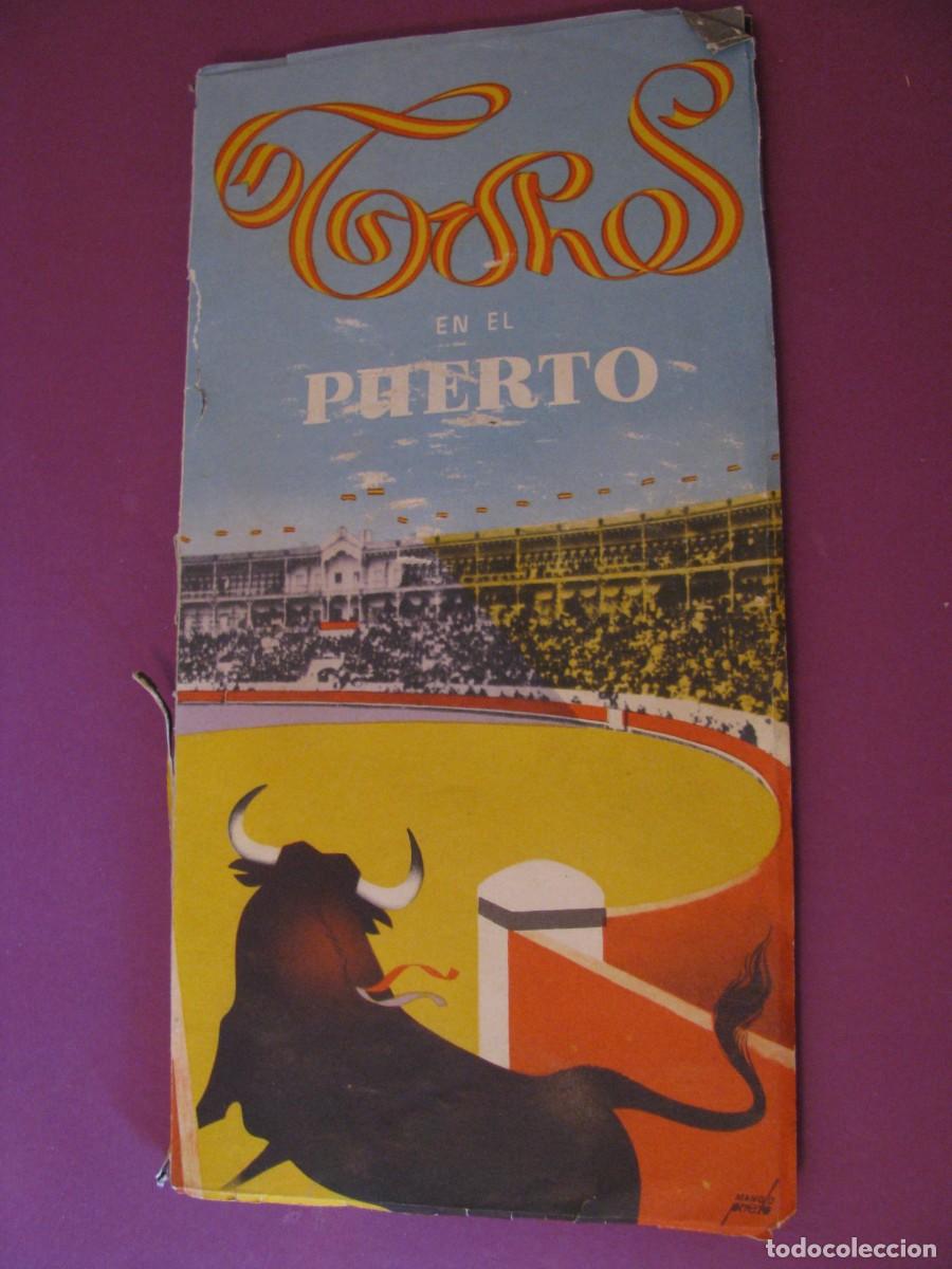 Tauromaquia: TOROS EN EL PUERTO DE SANTA MARIA. OSBORNE. JUNIO 1955. RECOPILACION DE CARTELES.