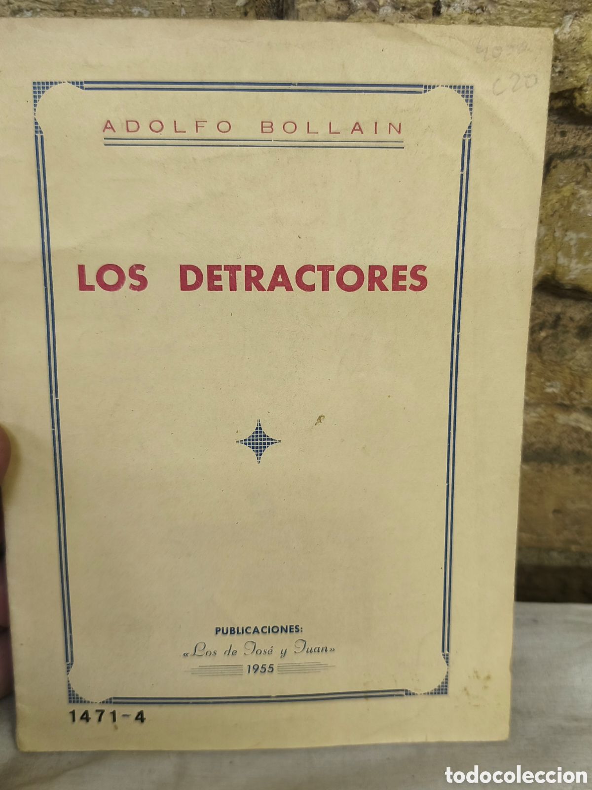 Tauromaquia: ADOLFO BOLLAIN LOS DETRACTORES 1955