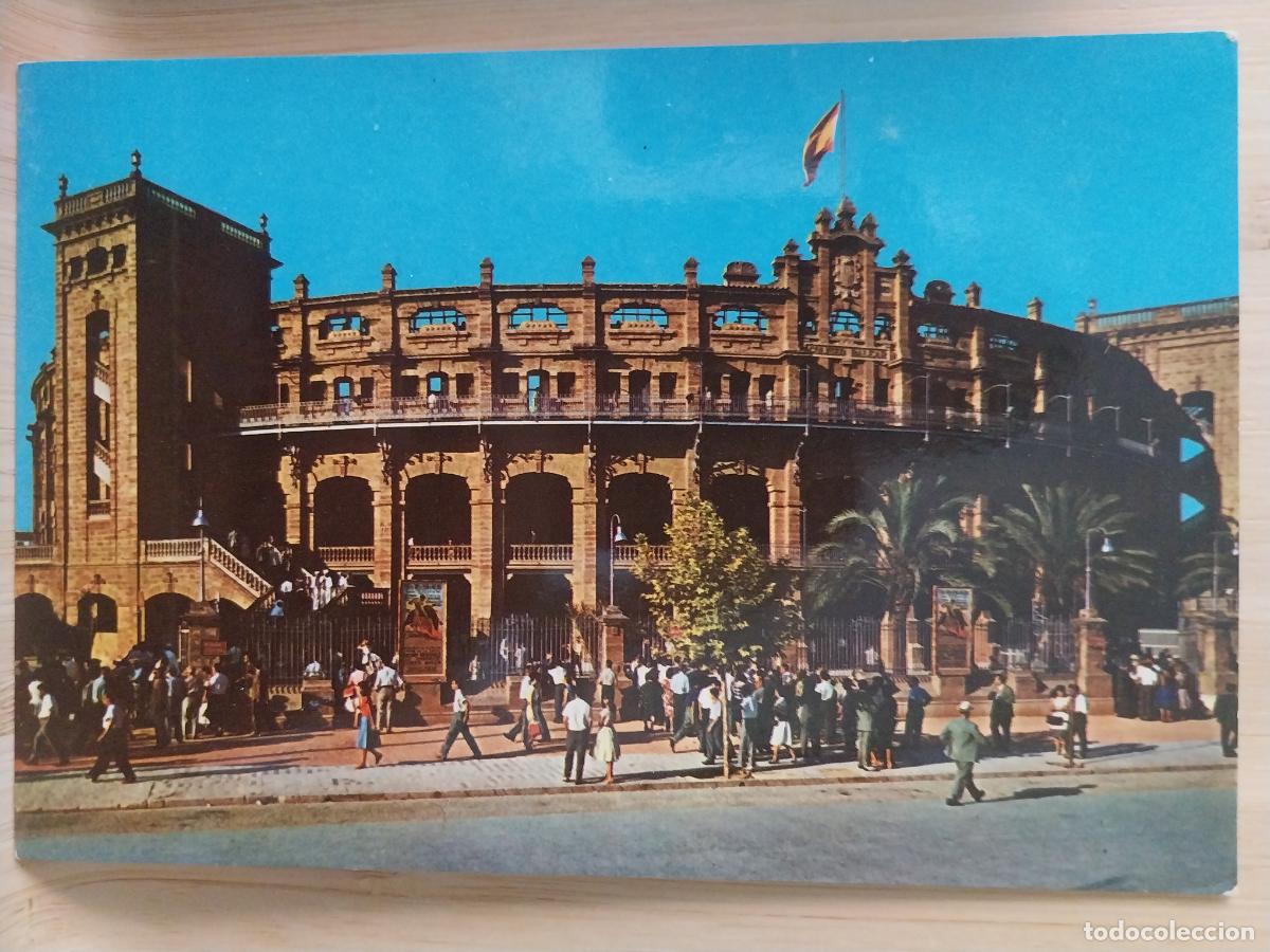 Tauromaquia: PLAZA TOROS PALMA MALLORCA ED CAMPA&Ntilde;A PUIG FERRAN SERIE II 3333 SC ORIGINAL MUY ANIMADA