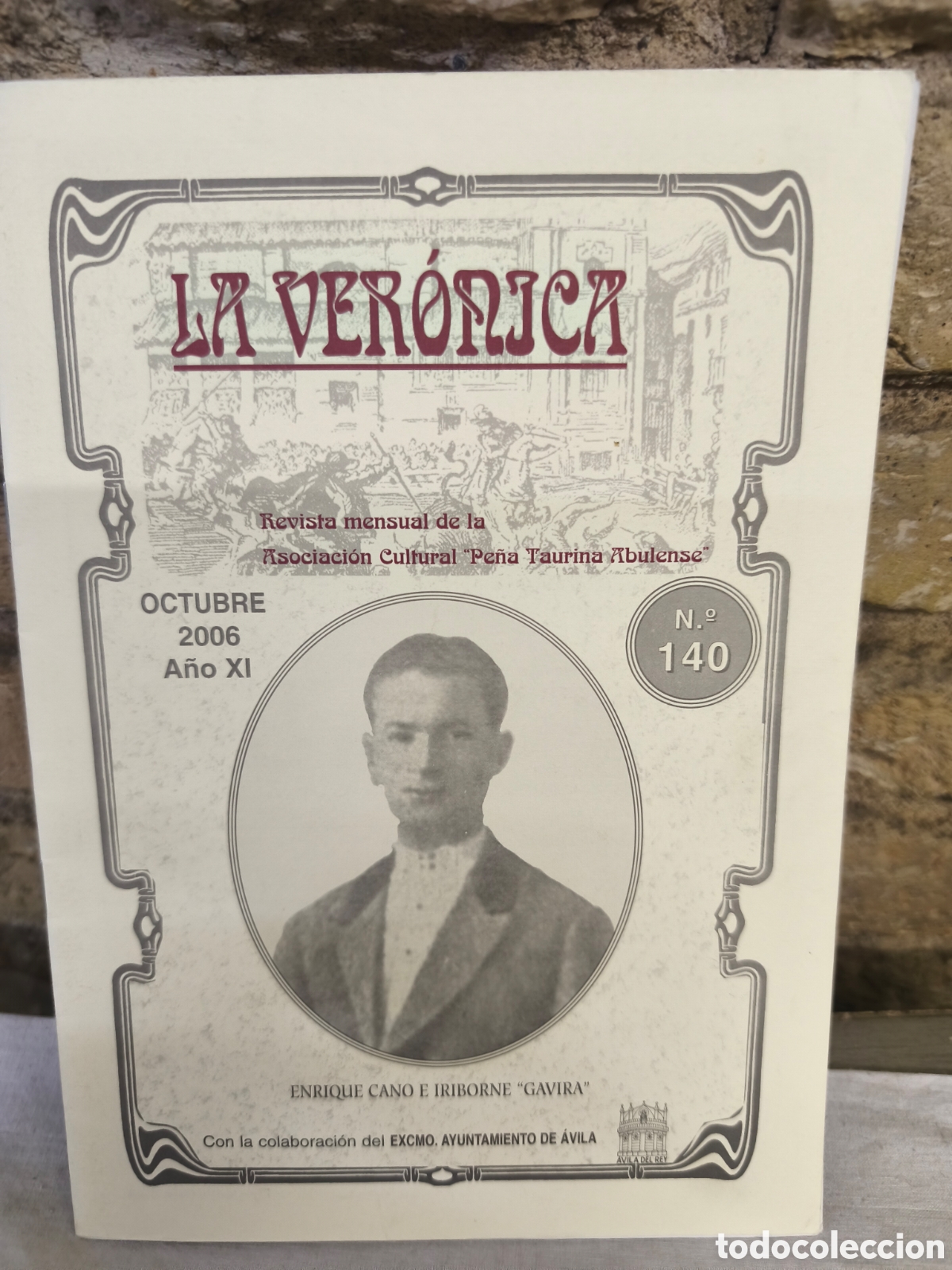 Bullfighting: La ver&oacute;nica n.140, &rdquo;gavira&rdquo;, 2006