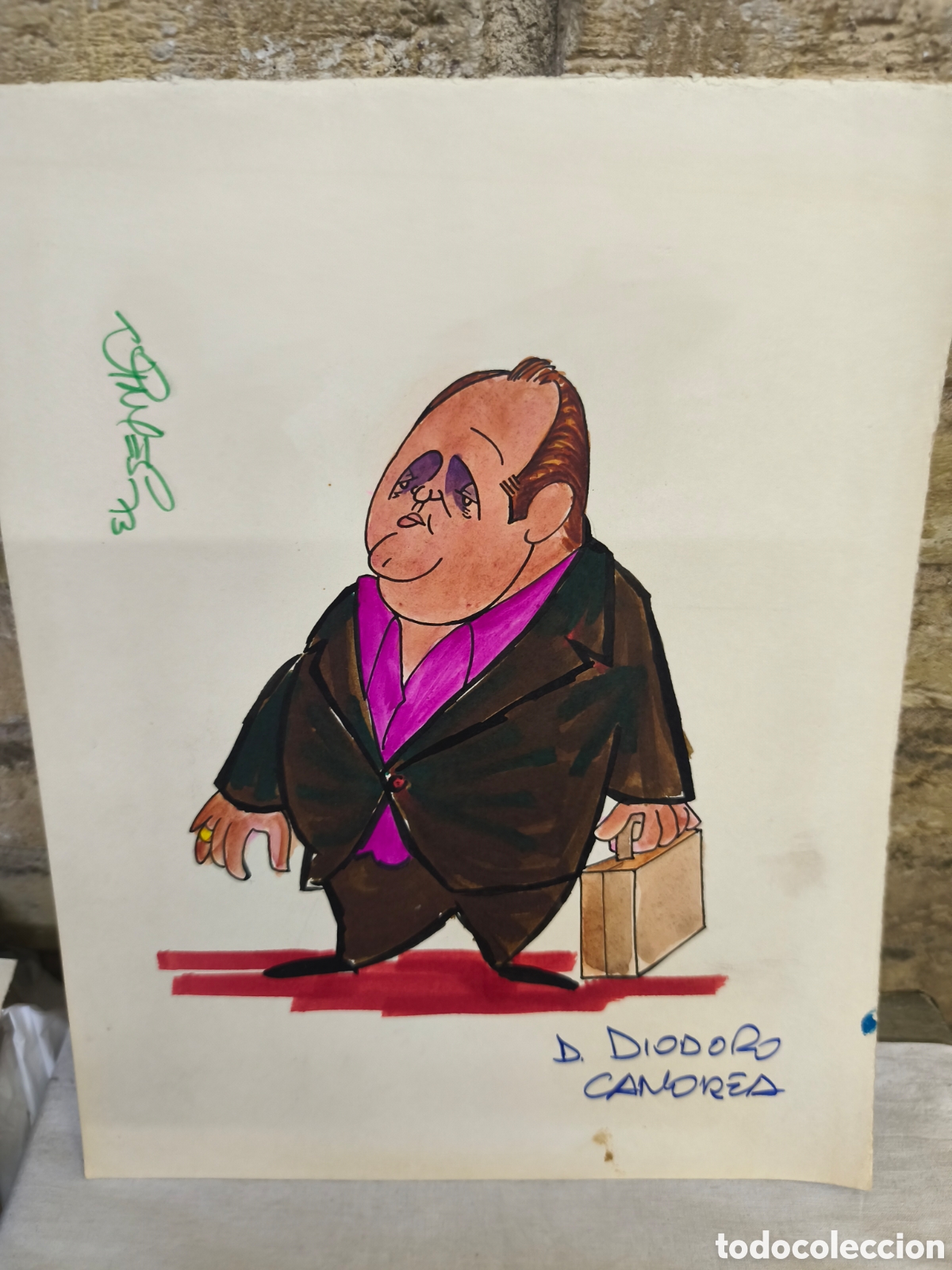 Bullfighting: Dibujo original toreo, Vinyes, Diodoro Canovea