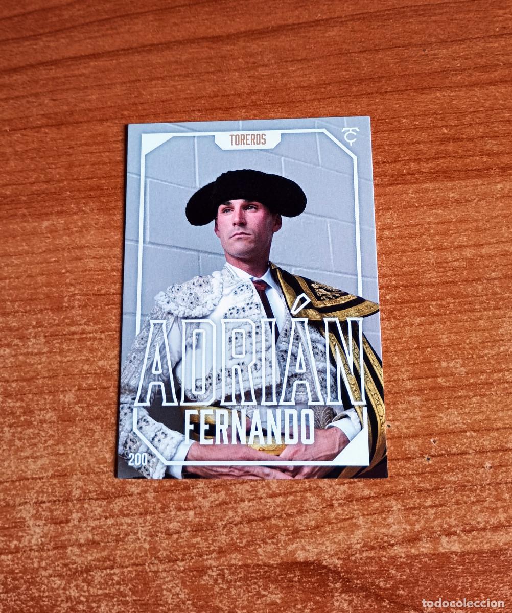 Tauromaquia: Cromo Taurocromos 2026 - N&ordm; 200 - Toreros - Fernando Adri&aacute;n