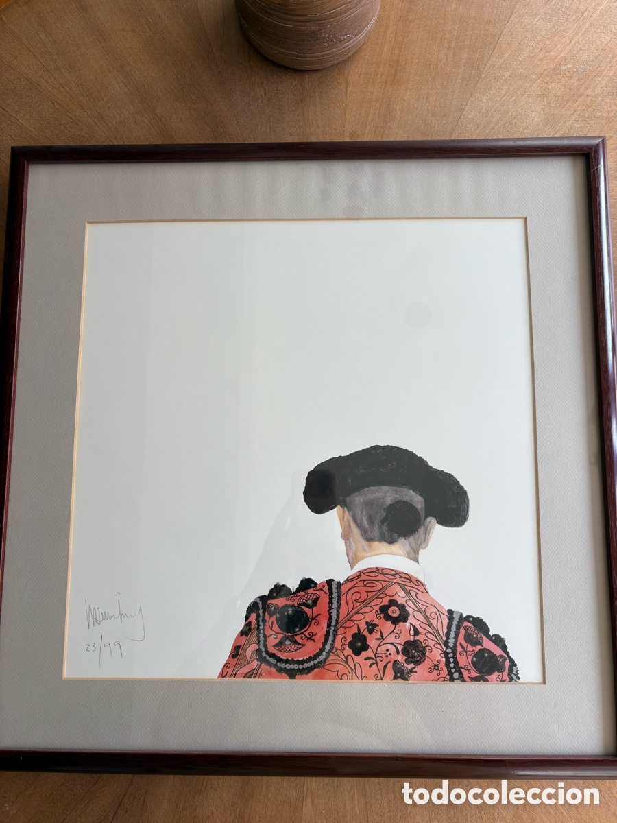 Tauromaquia: COLECCI&Oacute;N COMPLETA MANUEL QUINTERO 23/99 - 6 LITOGRAF&Iacute;AS FIRMADAS