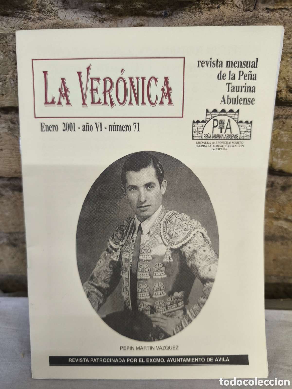 Tauromaquia: La ver&oacute;nica n.71 2001
