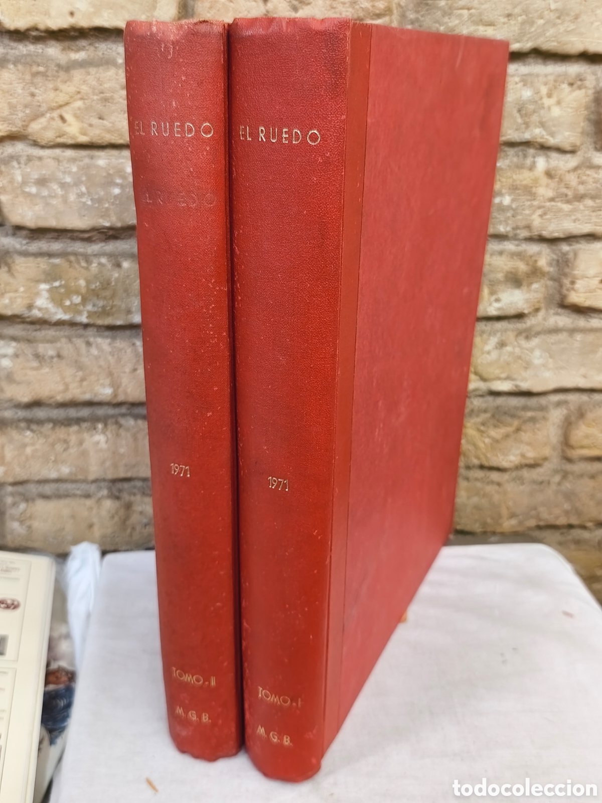 Tauromaquia: El ruedo 1971, 2 Tomos encuadernado
