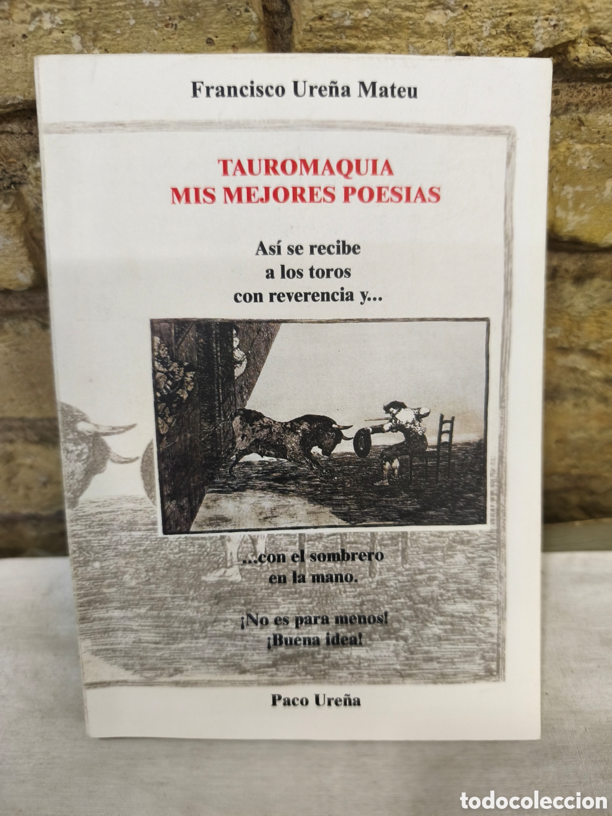 Bullfighting: Francisco Ure&ntilde;a Mateu TAUROMAQUIA MIS MEJORES POESIAS