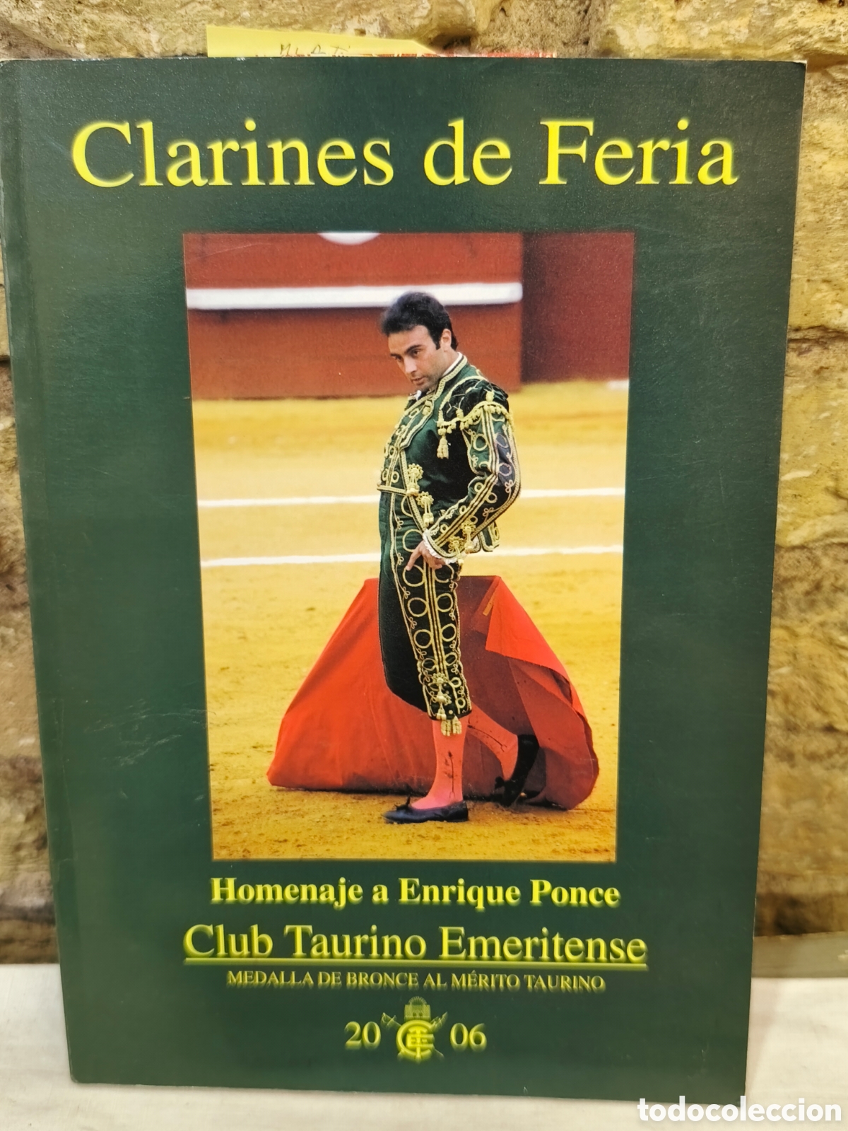 Tauromaquia: Clarines de Feria Homenaje a Enrique Ponce Club Taurino Emeritense