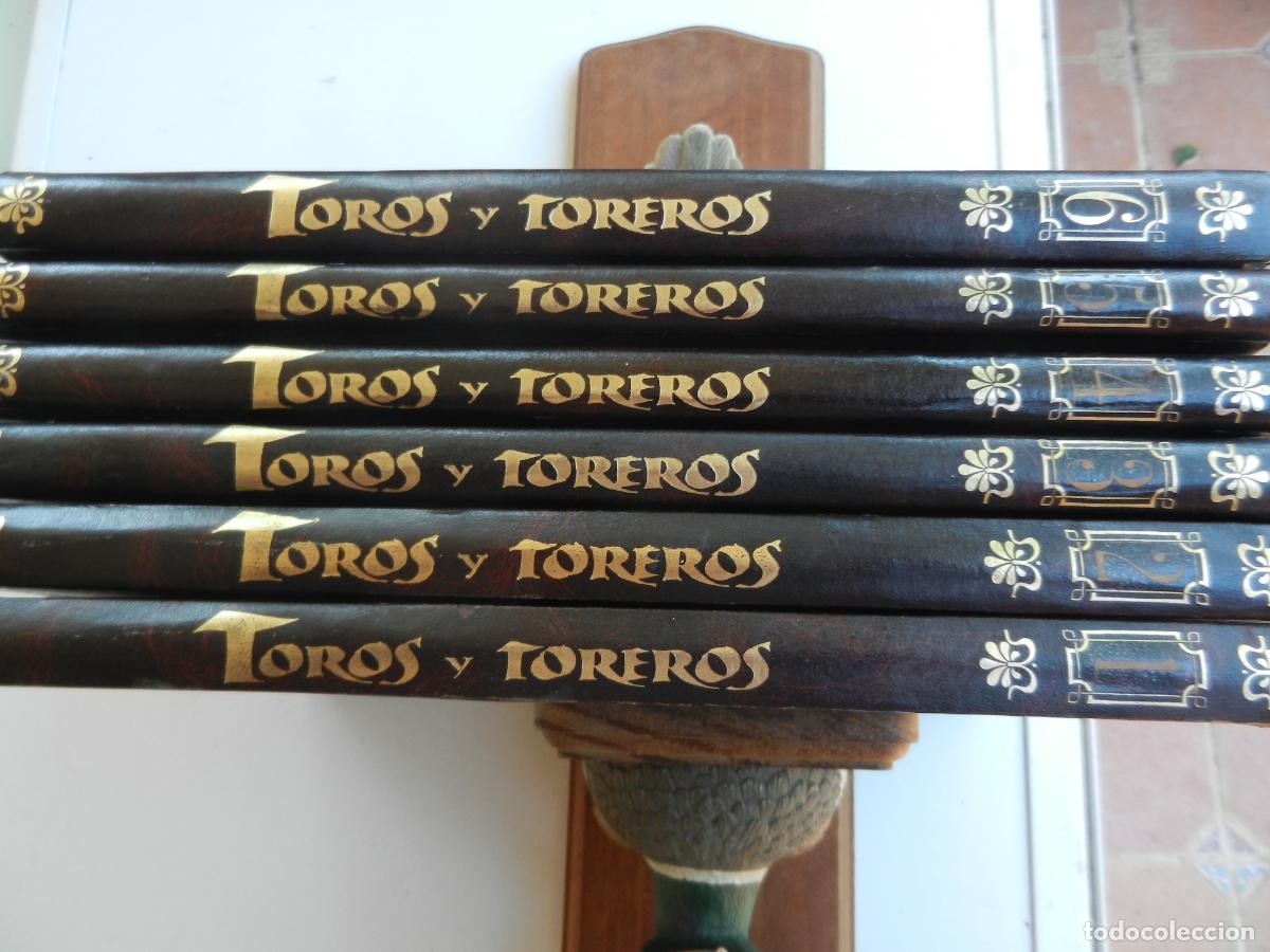 Tauromaquia: TOROS Y TOREROS - HISTORIA GENERAL DE LA TAUROMAQU&Iacute;A-6 TOMOS ENCUADERNADOS-VER DESCRIPCI&Oacute;N Y FOTOS.