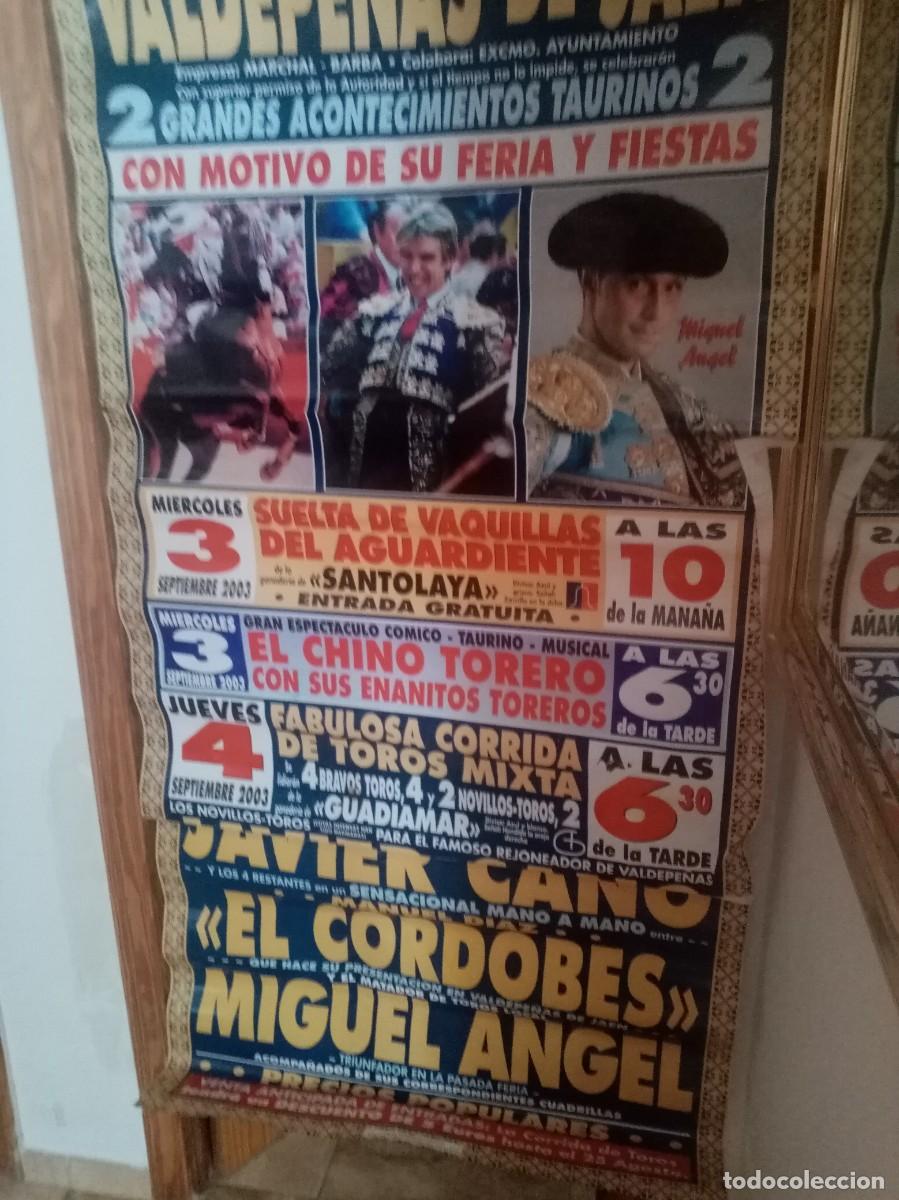 Bullfighting: PLAZA VALDEPE&Ntilde;AS DE JAEN 2 ACONTECIMIENTO TAURINOS 2003 J. CANO-EL CORDOBES Y M. ANGEL