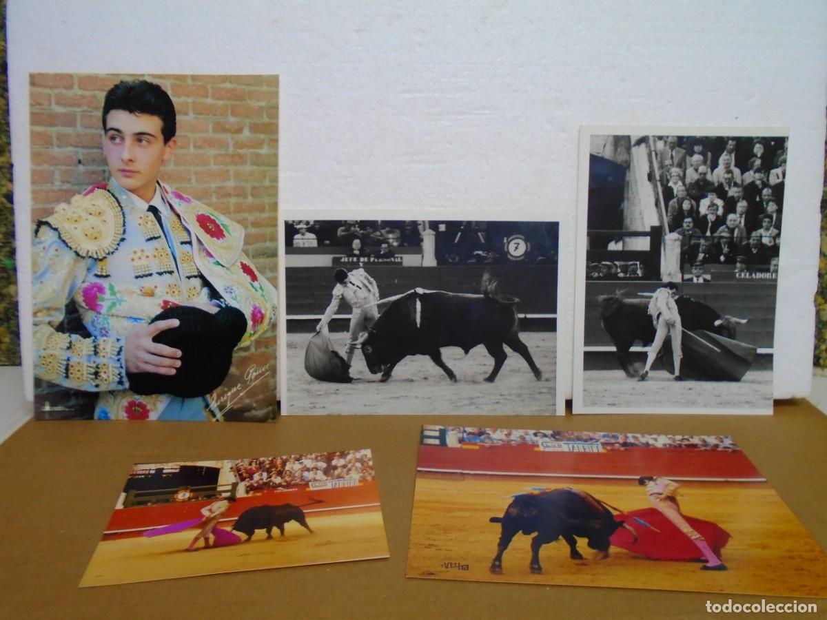 Stierkampf: VALENCIA.FALLAS DE 1991.ENRIQUE PONCE,FAENA CIERRE DEL 19 DE MARZO.5 FOTOS.