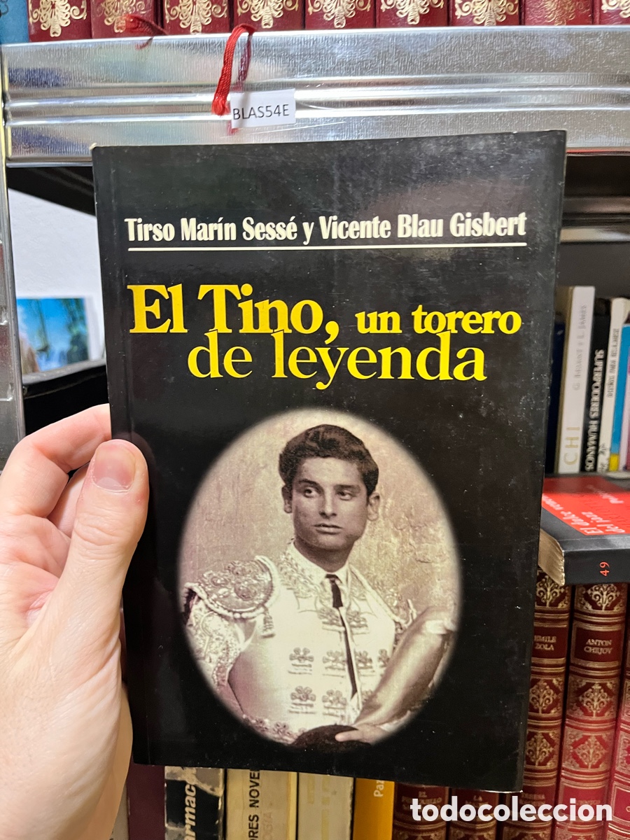 Tauromaquia: Blas54E El Tino, un torero de leyenda Tirso Mar&iacute;n Sess&eacute; Vicente Blau Gisbert Exlibris Tauromaquia