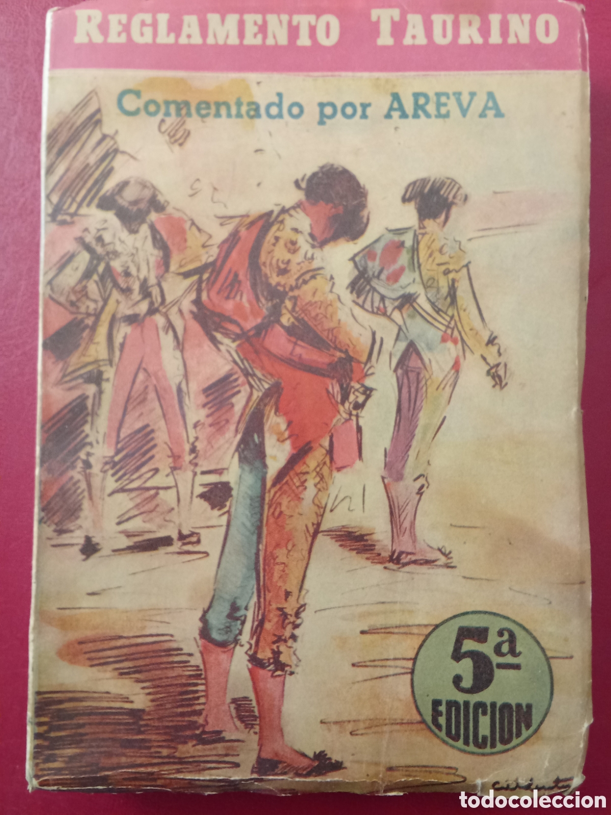 Tauromaquia: REGLAMETO TAURINO 5&ordf; edicion 1957 JMJ
