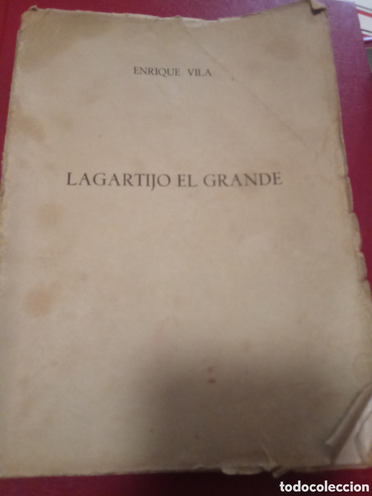 Tauromaquia: LAJARTIJO EL GRANDE de Enrique Vila 1&ordf; edicion 1944 JMJ